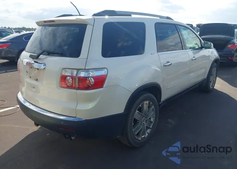 2010 GMC Acadia Slt-2 from USA, damaged, VIN 1GKLRNEDXAJ135353